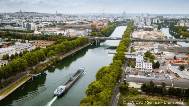 chantiers Olympiques - logistique fluviale