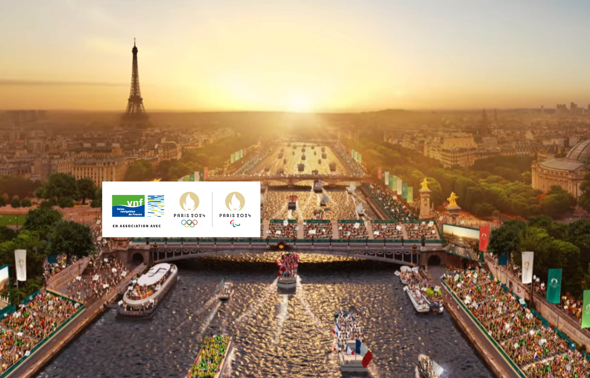Paris 2024 et VNF signent une convention pour faire de la Seine un ...